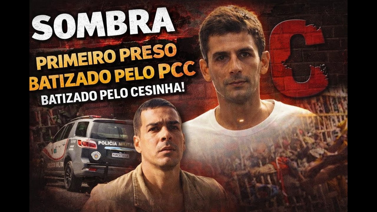 SOMBRA, O PRIMEIRO PRESO BATIZADO PELO PCC - CONHEÇA SUA HISTÓRIA.
