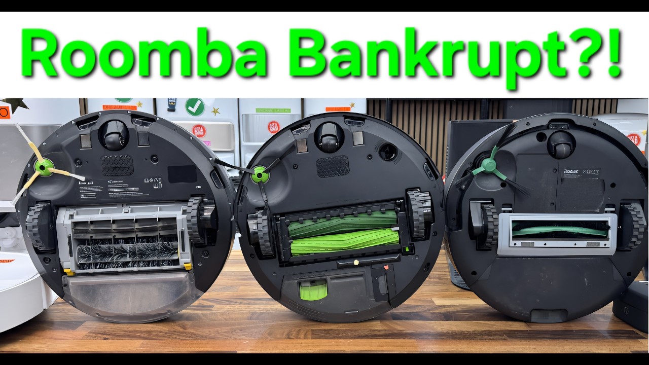 Срочные новости: робот-пылесос iRobot Roomba подал заявление о банкротстве.