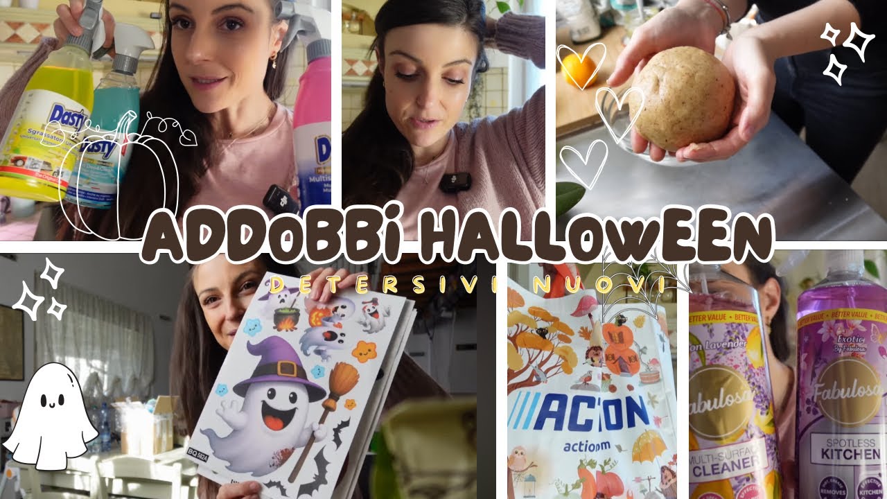 Shopping Action|Detersivi nuovi|Decorazioni Halloween||VLOG 26.10.2025