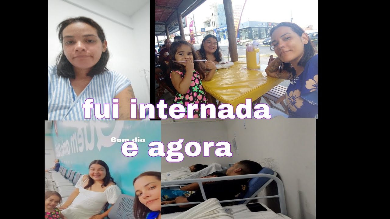 Fazendo exame + pré -natal+ fui internada  as pressas e agora 