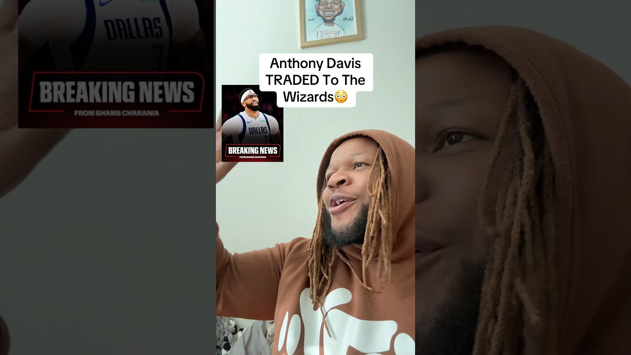 Энтони Дэвис &mdash; настоящий вашингтонский волшебник‼️😳 #anthonydavis #dlacereacts #shorts