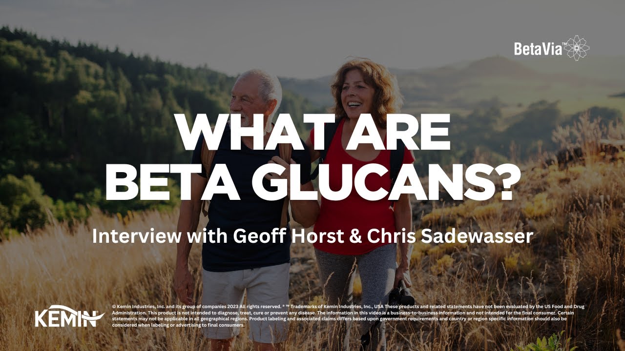 What are beta glucans?