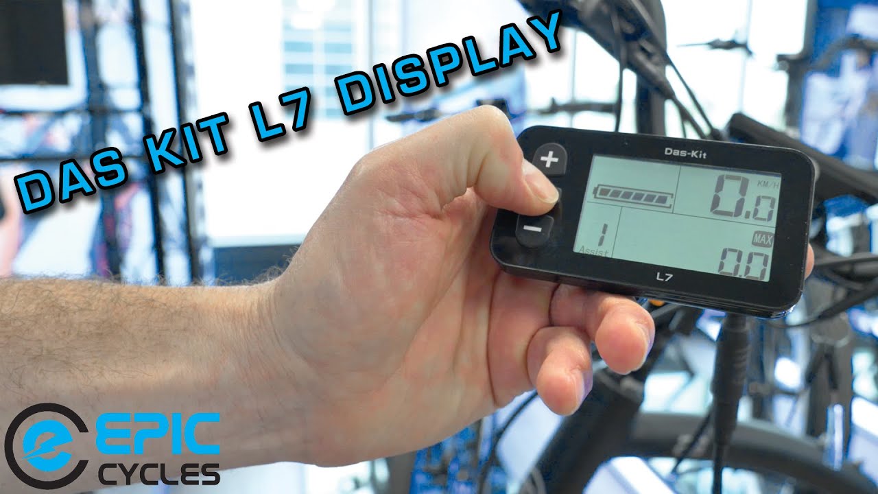 Das Kit L7 Display | Electric Bike Display | Epic Cycles