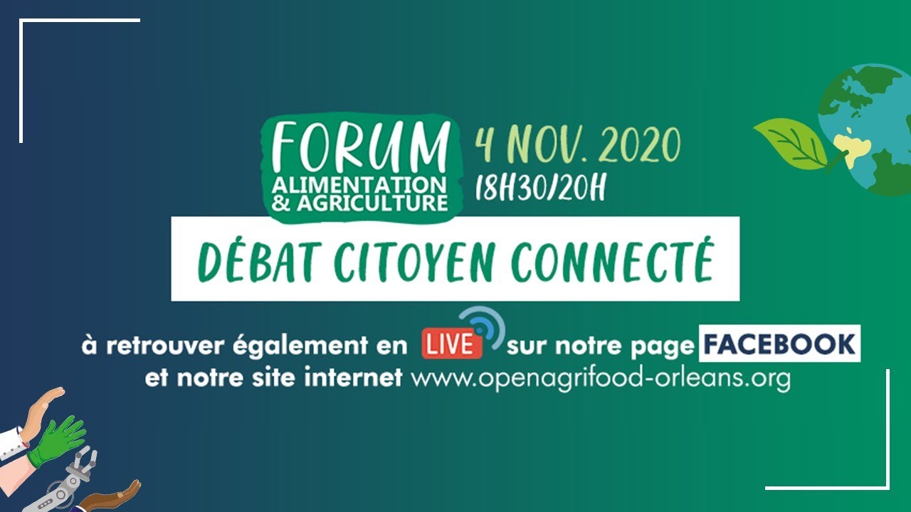 Open Agrifood : D&eacute;bat Citoyen Connect&eacute; 2020
