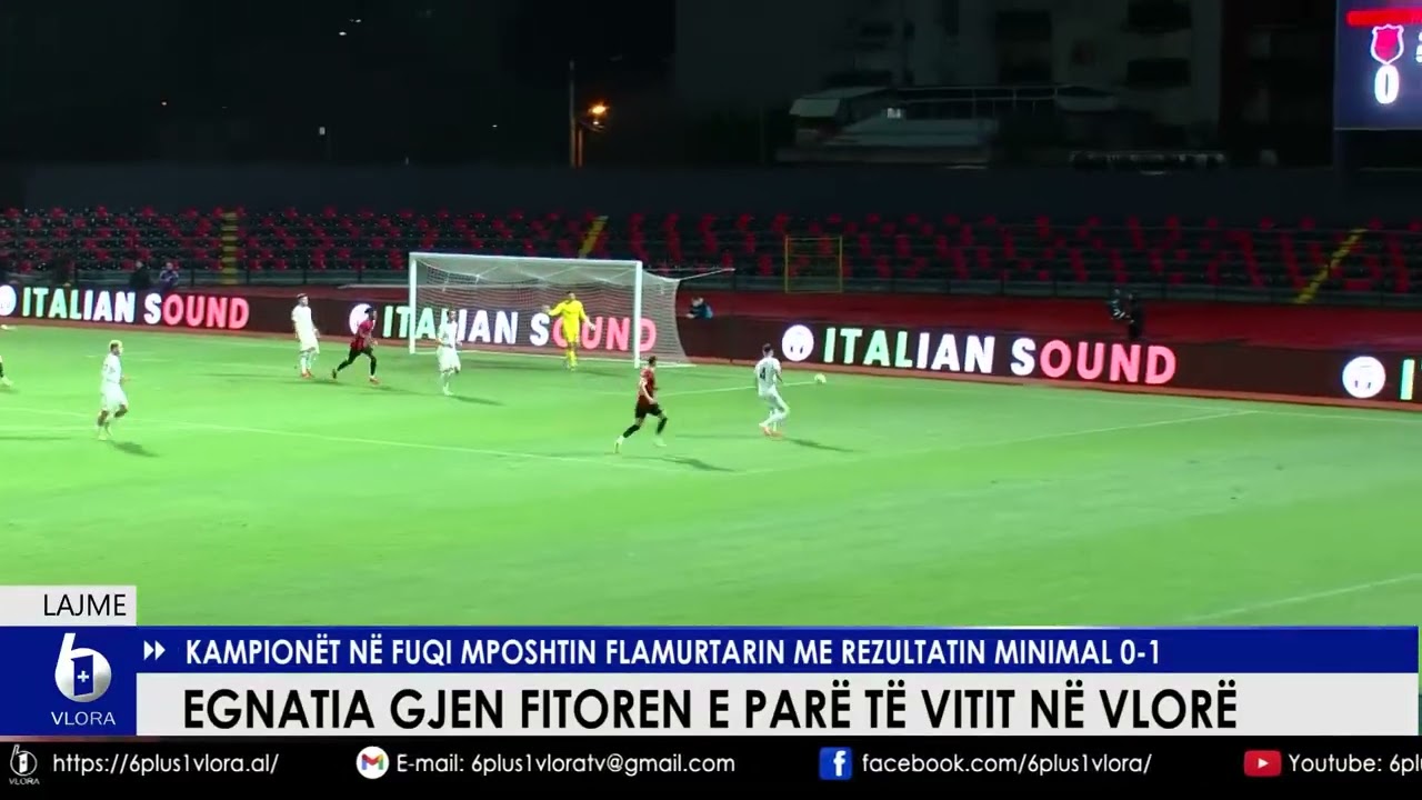 Egnatia gjen fitoren e parë të vitit në Vlorë. Kampionët në fuqi mposhtin Flamurtarin