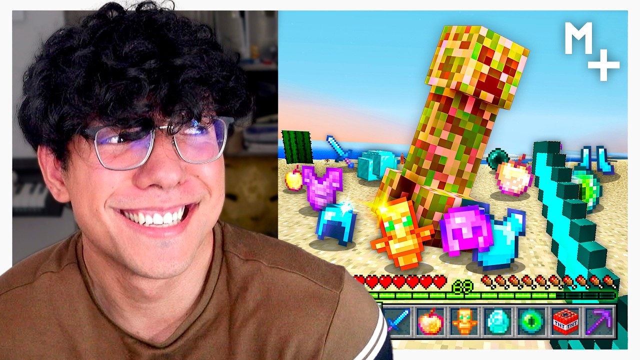 Magma Juega MINECRAFT Pero Los MOBS dan LOOT OP 😱💎