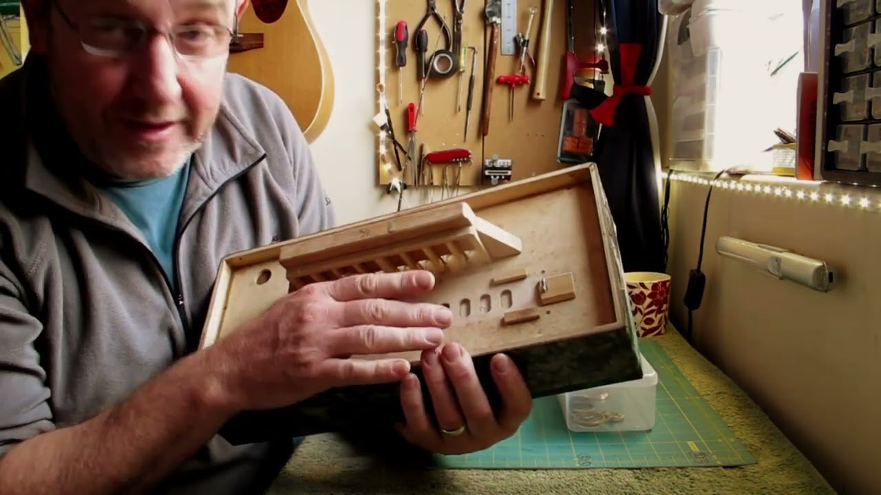 Accordion restoration -Pietro 24 bass , part 5- working on a glued in bass reed block