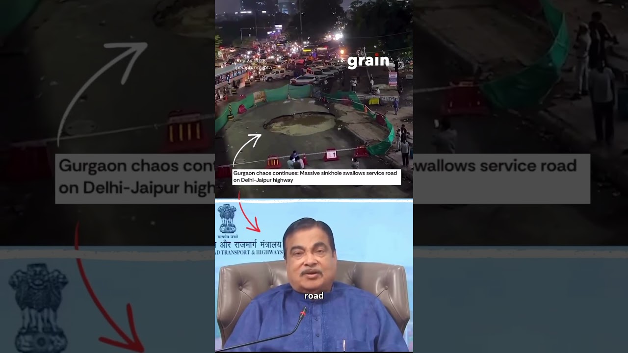 Gadkari Promised US-Standard Roads by 2024. Then NH-48 Caved In.