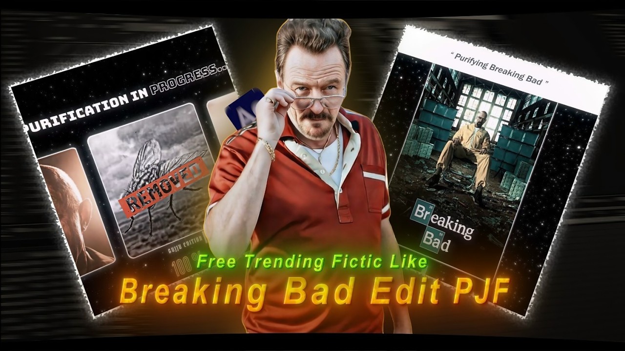 @fictic_editz Like Free Trending Breaking Bad Edit Project File  | After Effects Free Project File