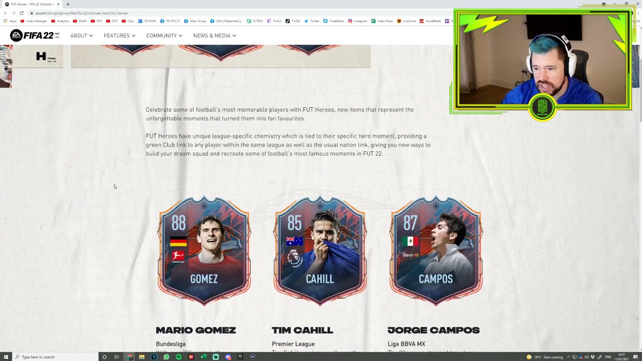 This new fifa 22 card type is sick!! Who would you like to see??
