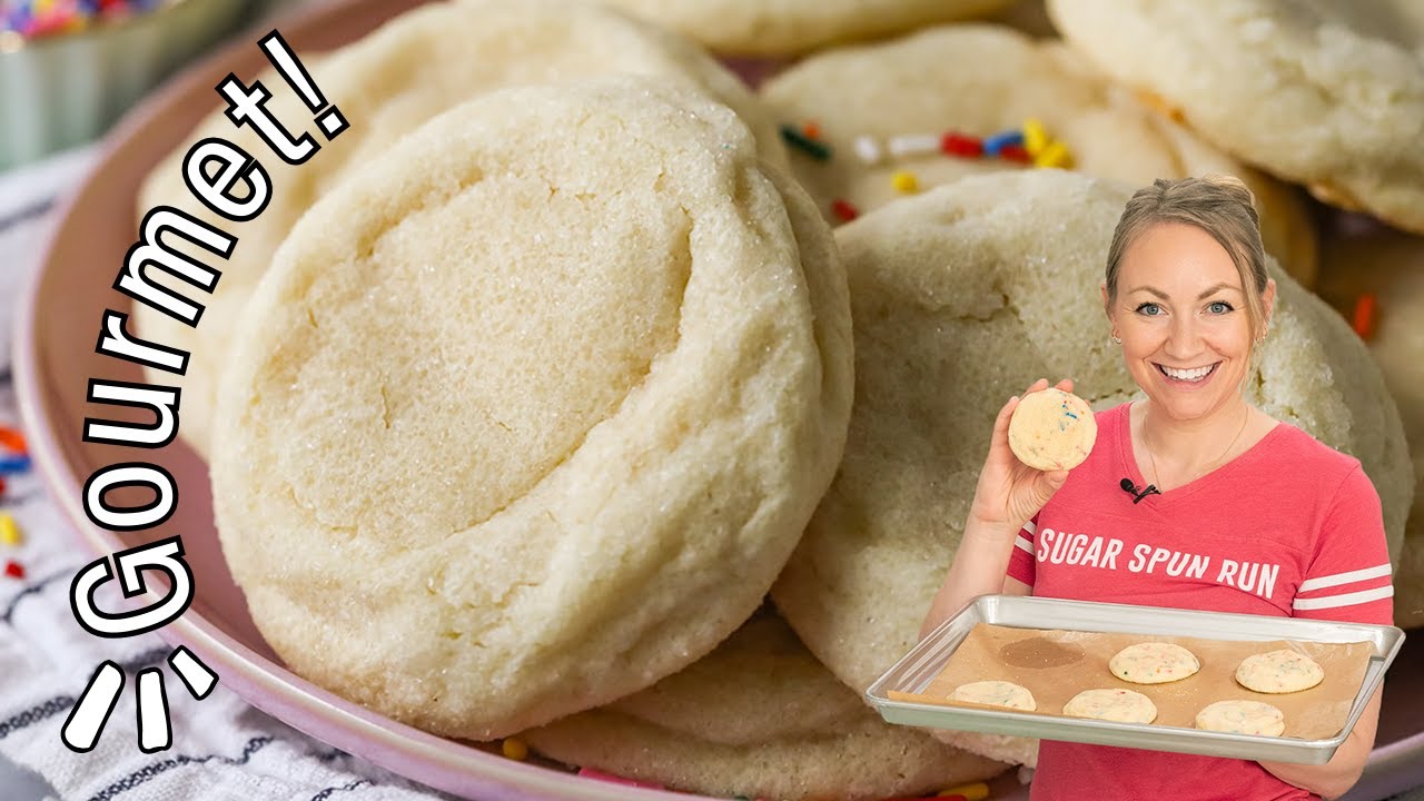 Sugar Cookies So SOFT and THICK They're Gourmet