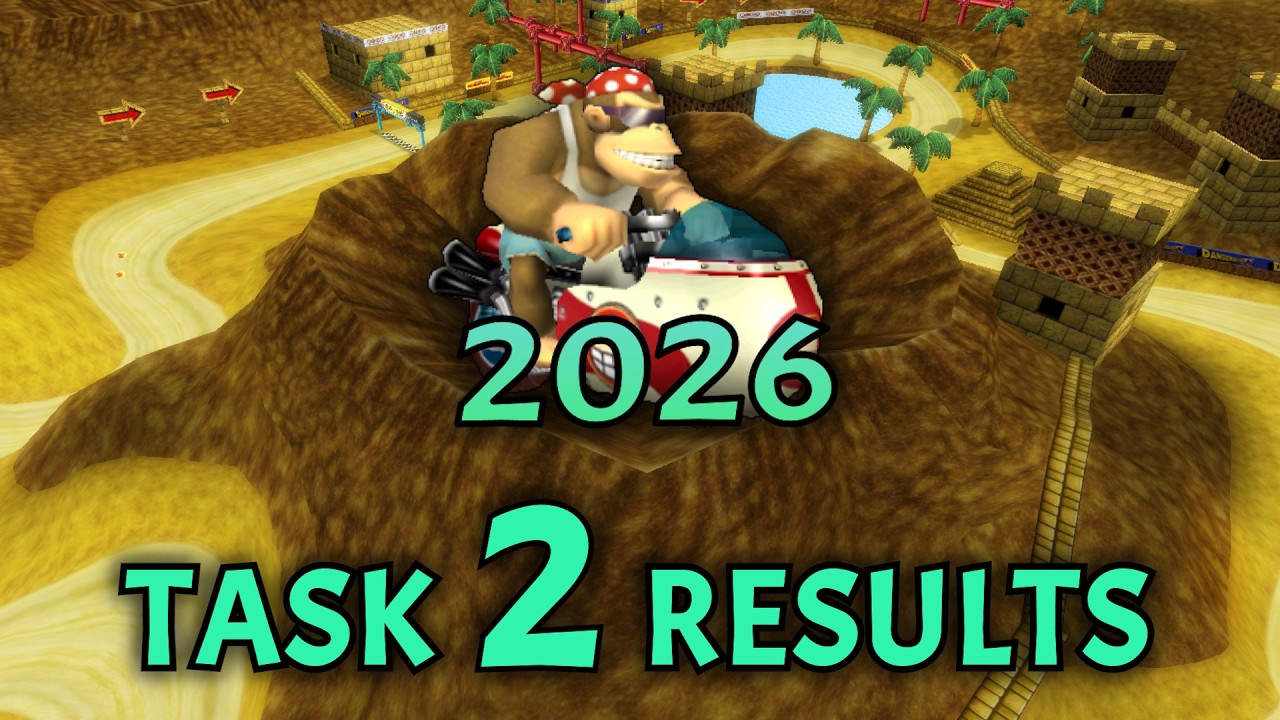 MKWii TAS Competition 2026 - Task 2 Results: Sandbox Mode