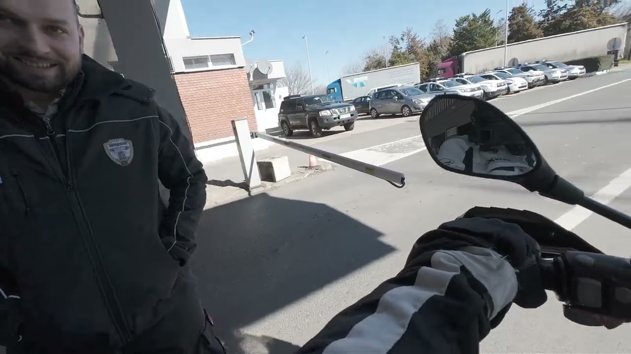 Am testat pt prima data DJI action 4 pe motor, la o tura pana in Vrsac - Serbia