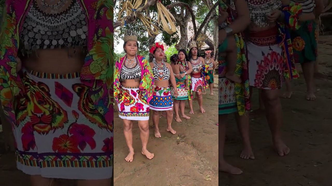 The Embera Tribe |  Panama 2025 #panama #tribes #nativeyoutube