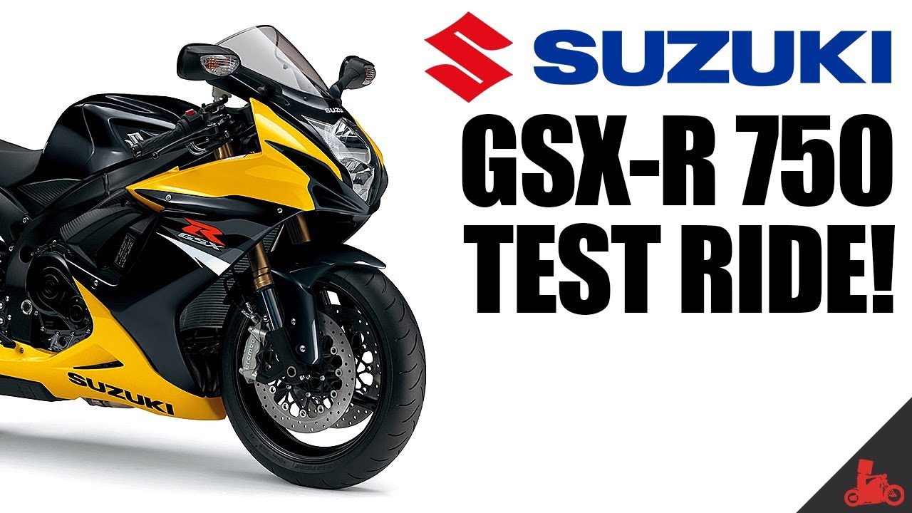 Suzuki GSX-R 750 Test Ride!