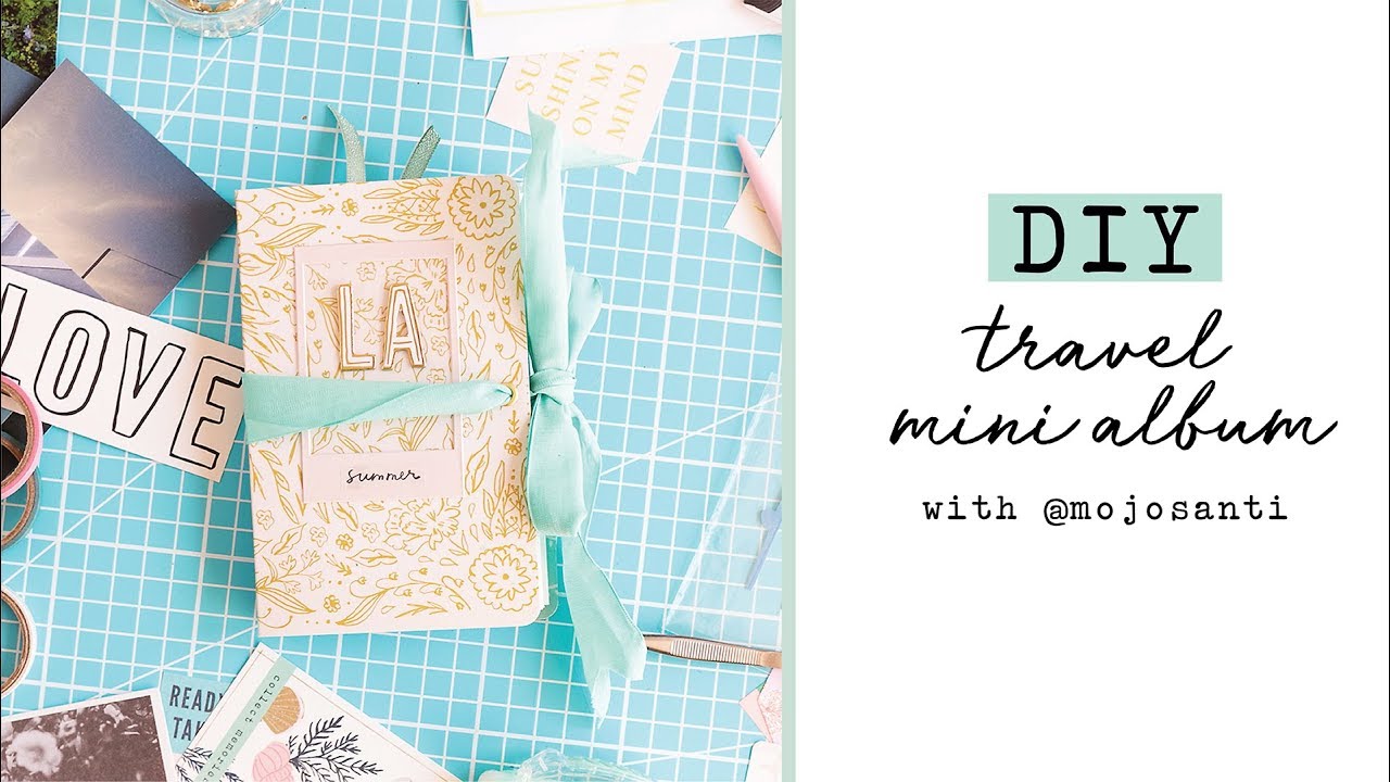 DIY Travel Mini Album Tutorial