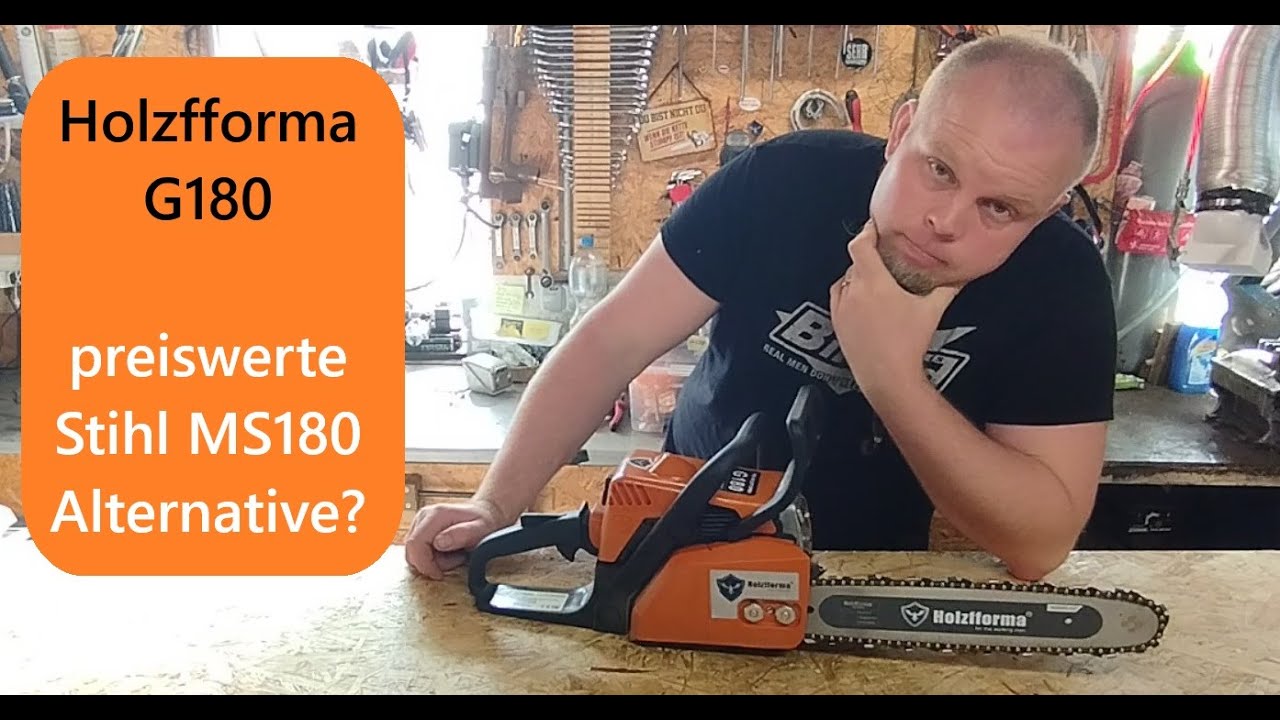 Holzfforma G180 - preiswerte Stihl  MS180 / MS170 Alternative?