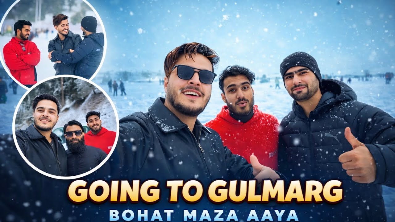GOING GULMARG FOR THE FIRST TIME|| CRAZIEST EXPERINCE