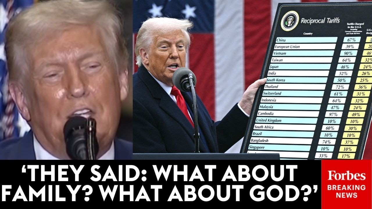 'I Got In Trouble': Trump Defends His 'Fifth Favorite Word'—Tariffs