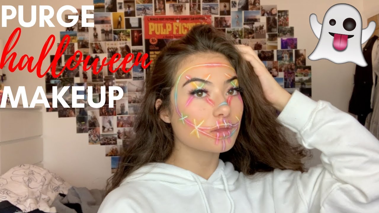 purge halloween makeup