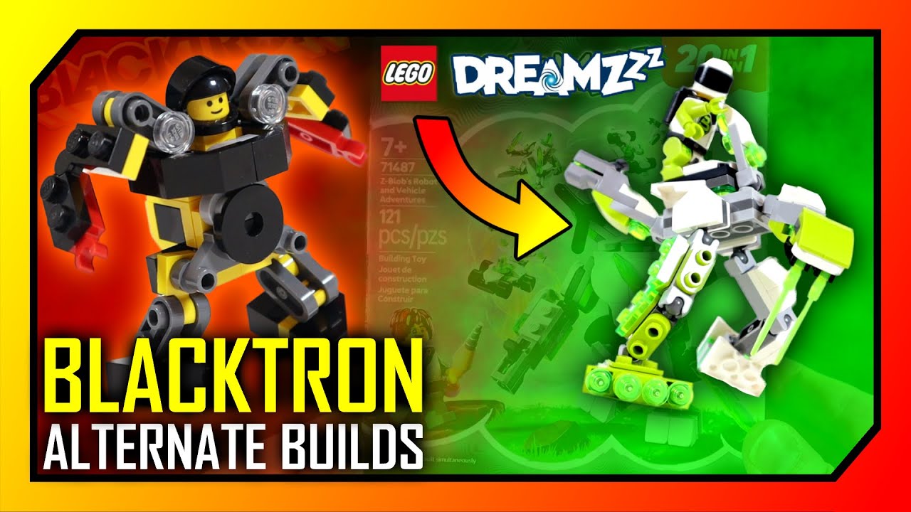 LEGO Blacktron Friday и Mutant Monday MOCs!