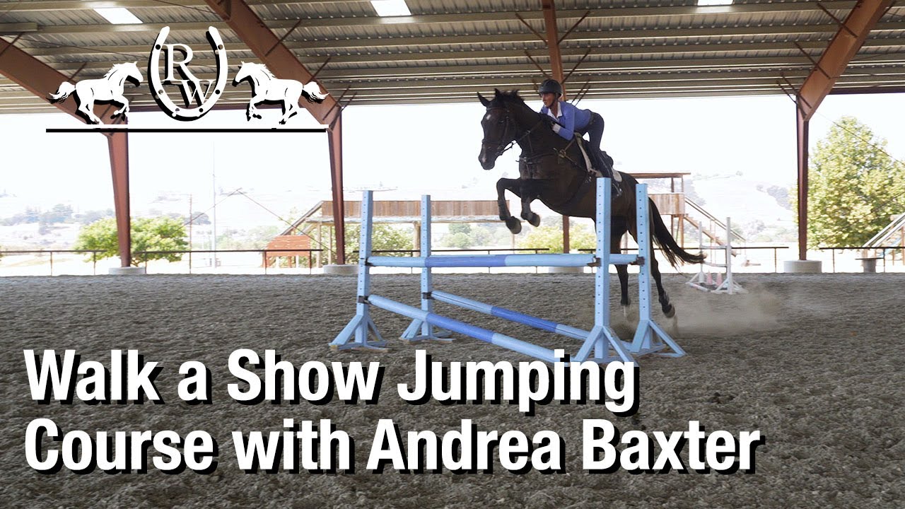 Walk a Show Jumping Course with Andrea Baxter