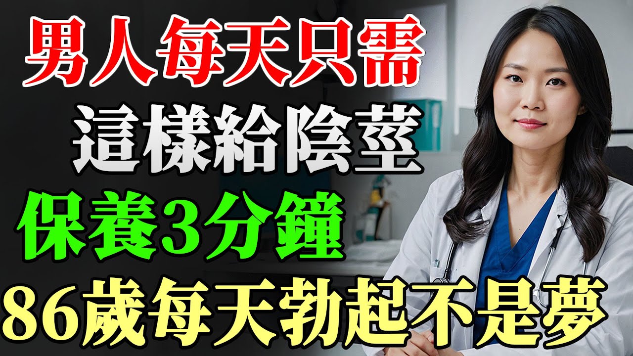 60歲後男性必看！泌尿科醫師教你5大秘密守護“命根子”，遠離勃起困擾