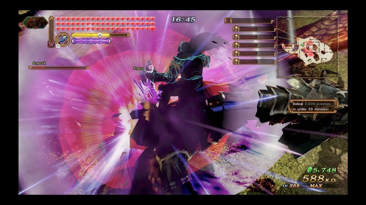 Hyrule Warriors: Definitive Edition - The Demon King Ganondorf Gameplay - Defeat 2,000 Enemies!