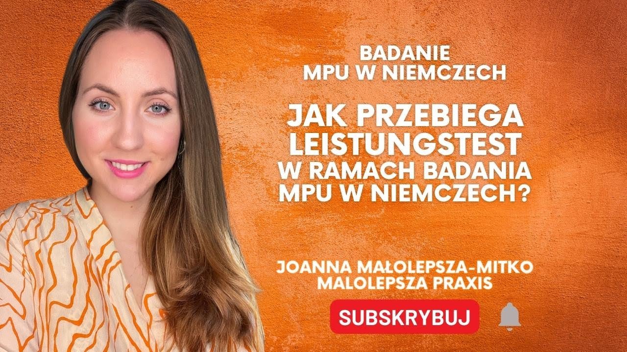 Badanie MPU w Niemczech: Jak przebiega Leistungstest (test na szybkość reakcji)? I Psycholog Niemcy