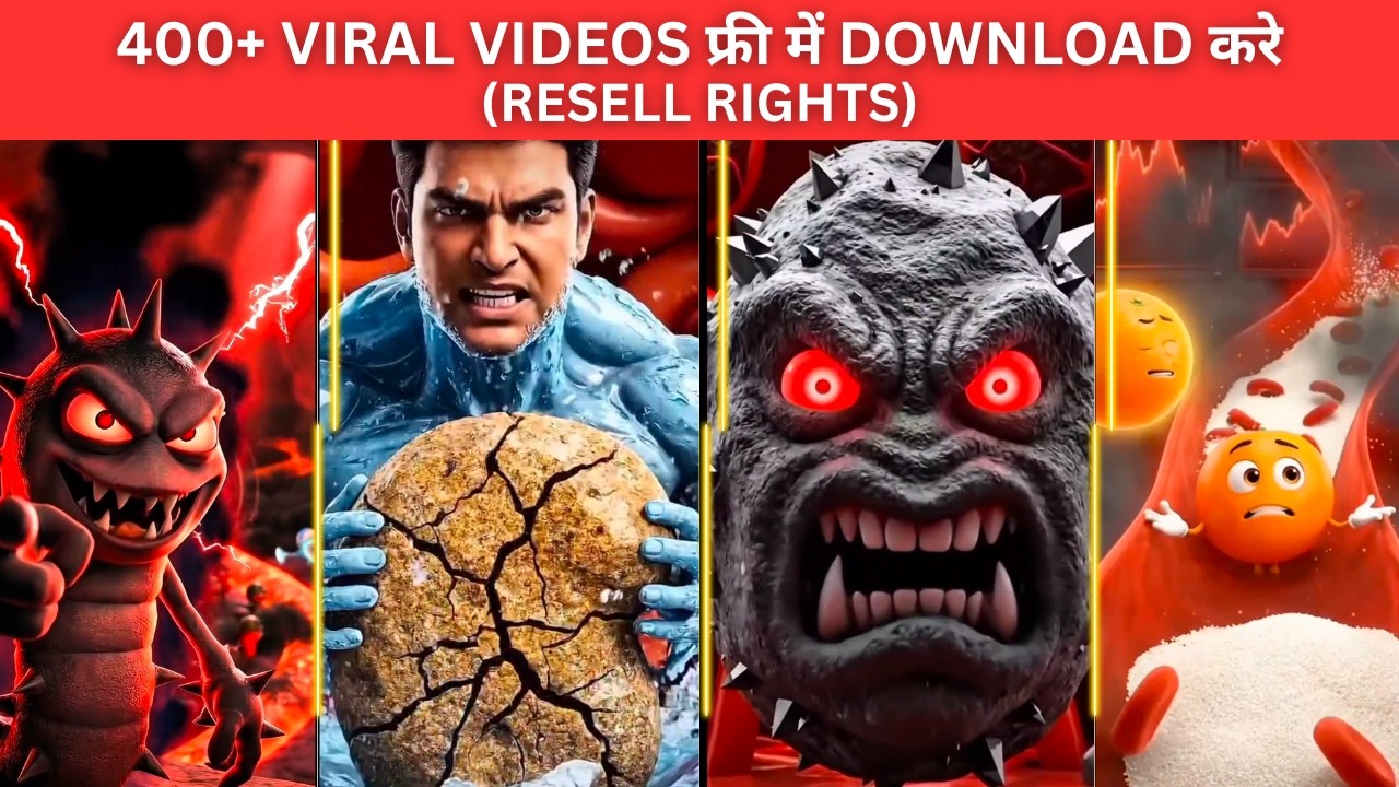 Download Free 400+ Viral Talking Objects Videos with Resell Rights