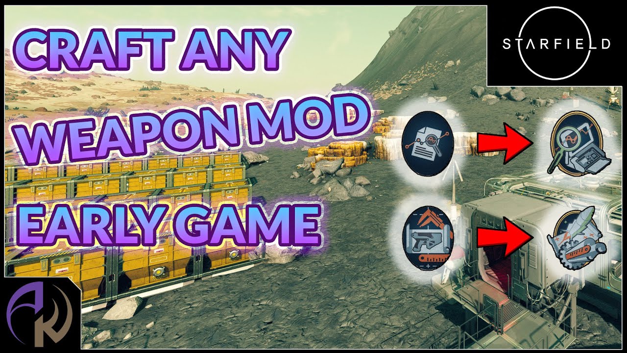 Starfield - Master Weapon Modding | Rank-Up WEAPON ENGINEERING Fast!