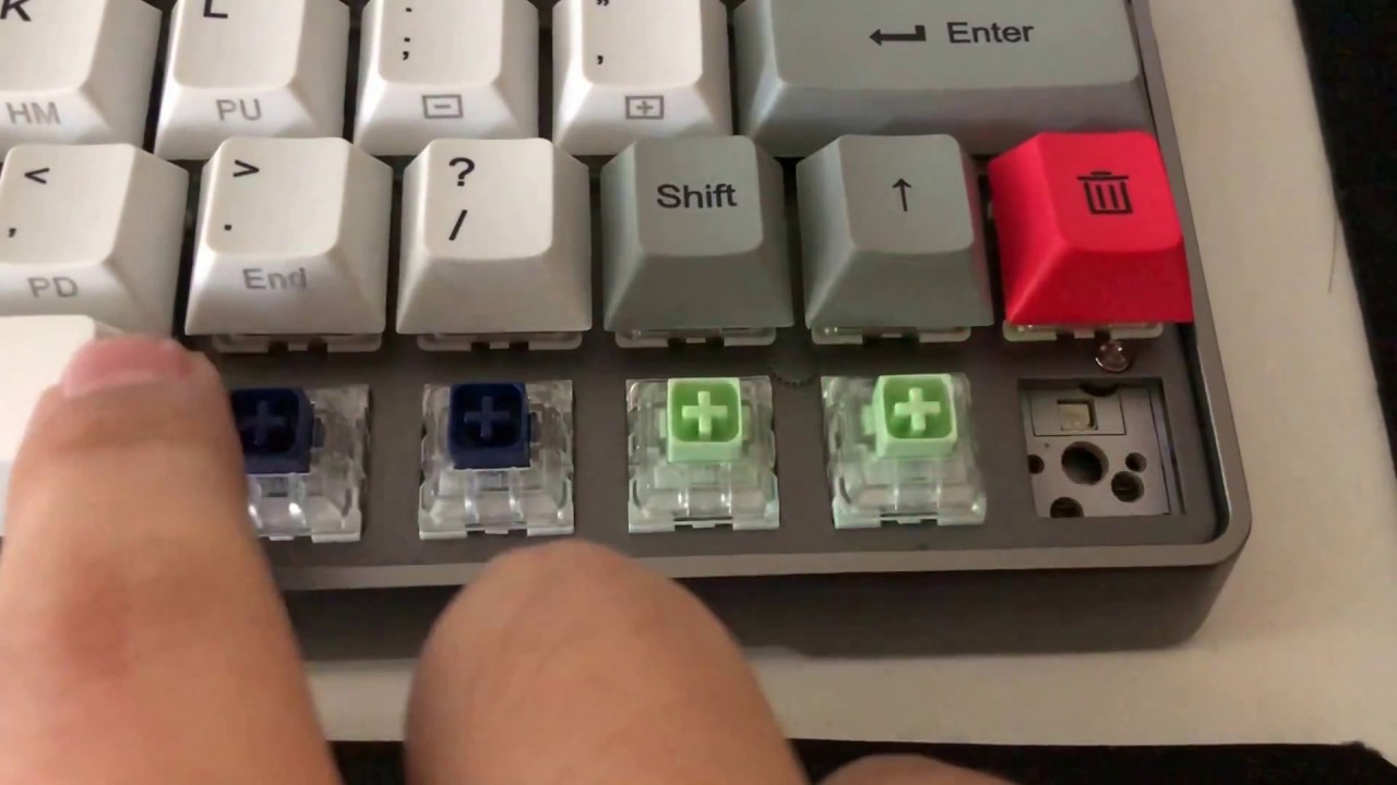 Box Navy/Jade Stock vs Lubed