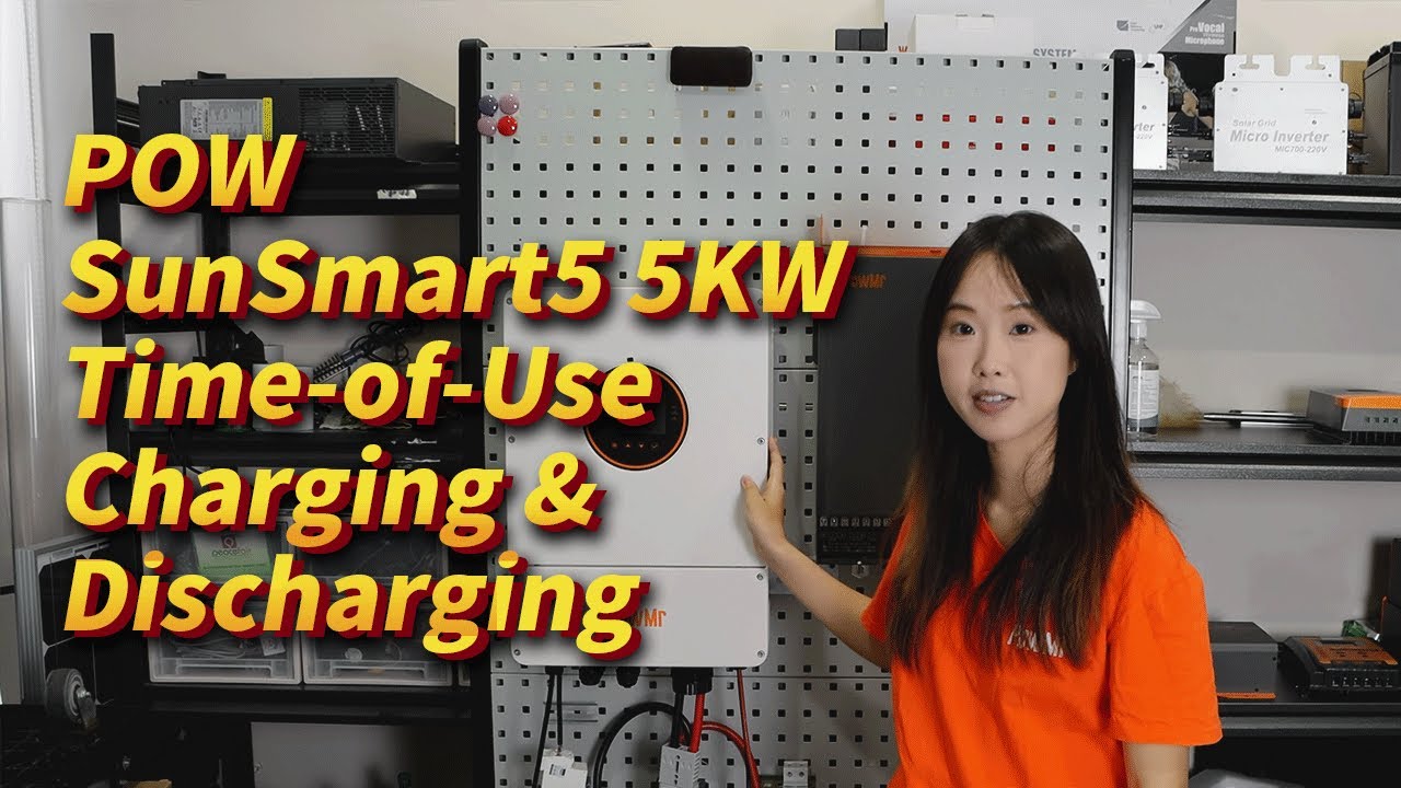 Detailed Explanation of POW SunSmart5.5KW Time-of-Use Charging and Discharging
