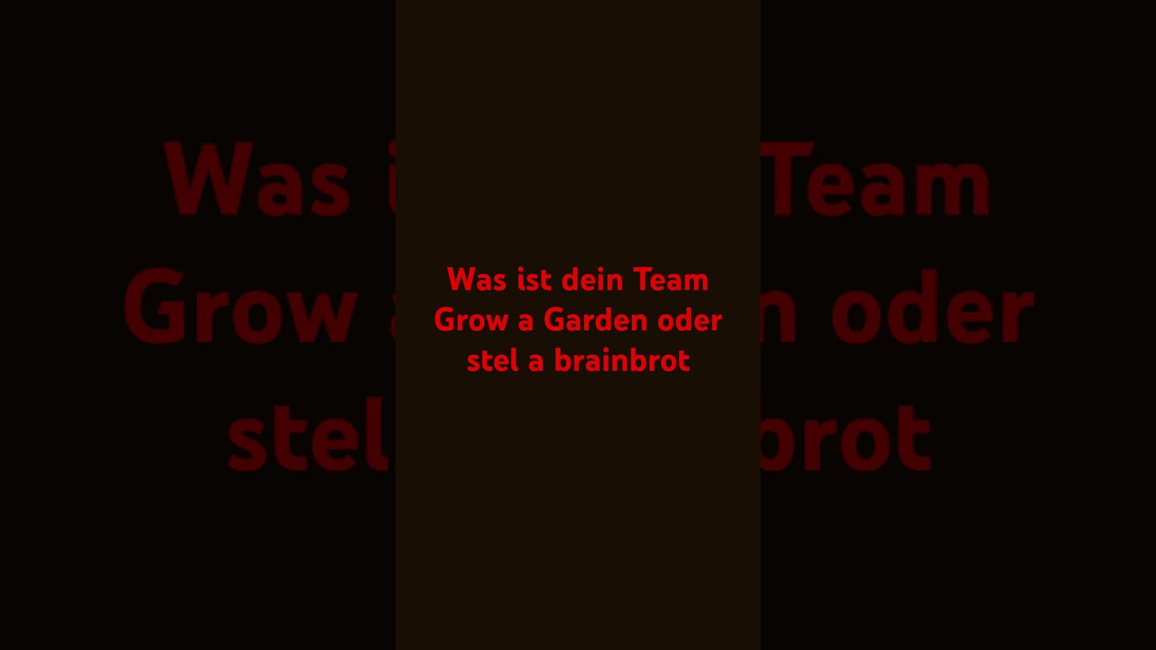 Was ist dein Team