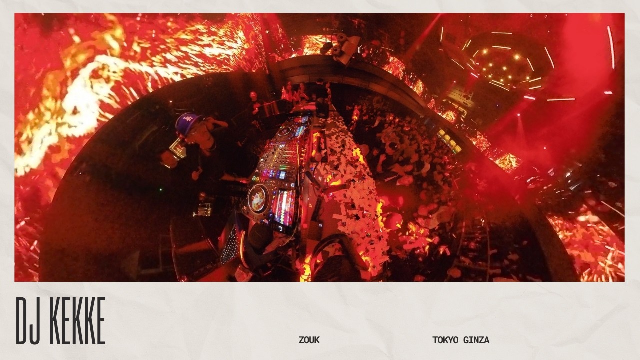 DJ KEKKE Live at ZOUK Tokyo | Open Format Club Set (House / EDM / Hip Hop / Pop)