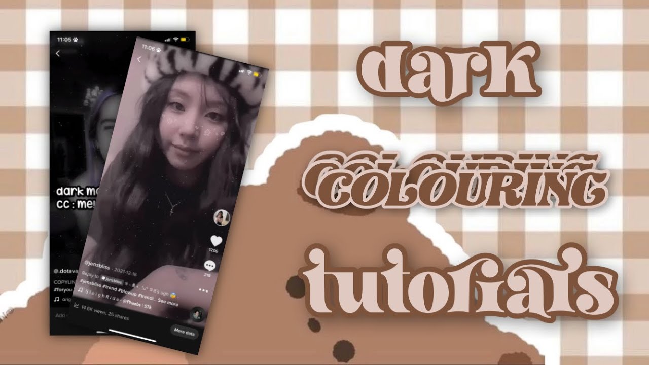DARK COLOURING TUTORIALS | Aesthetics With Me