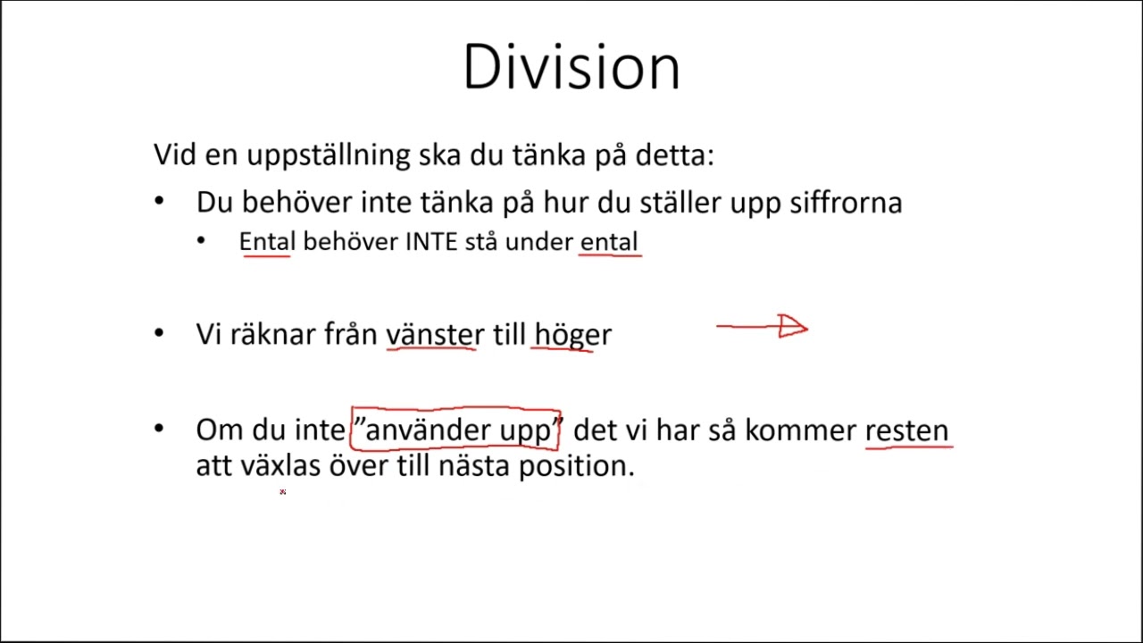 Uppställning division