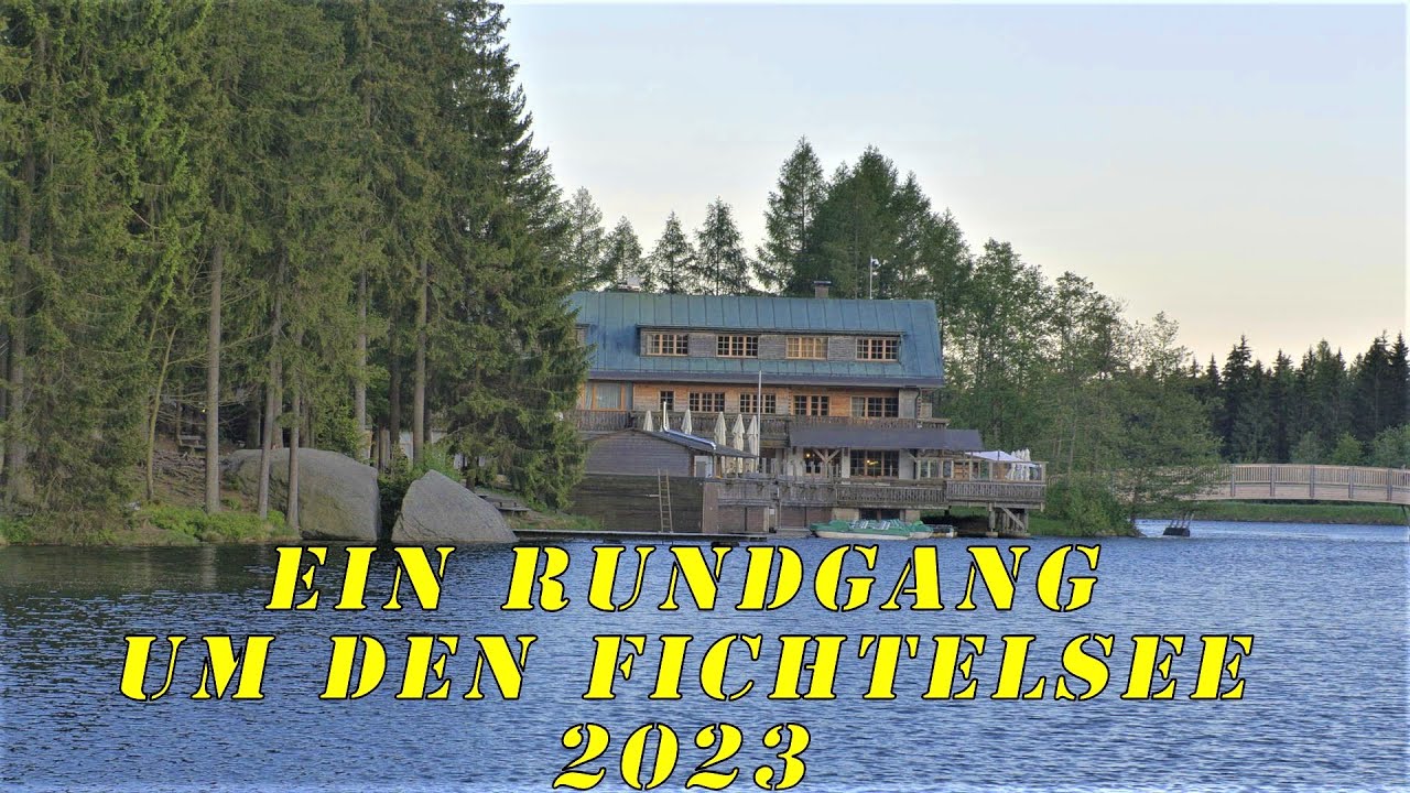 Bayern, Oberfranken, Gemeinde Fichtelberg, Fichtelsee 2023