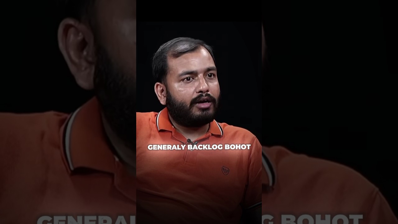 15 Din Ka Backlog Kaise Cover Kiya #Shorts #PW #CA