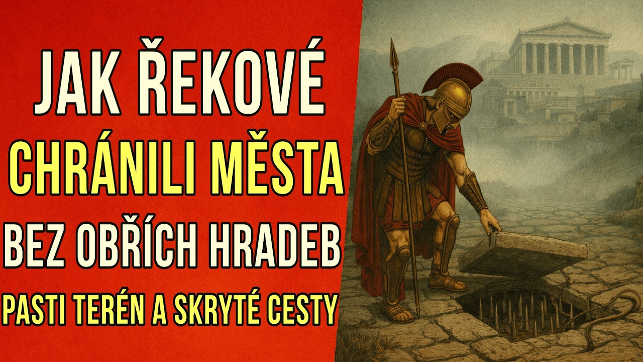 Jak Řekové chránili města bez obřích hradeb: Pasti, terén a skryté cesty
