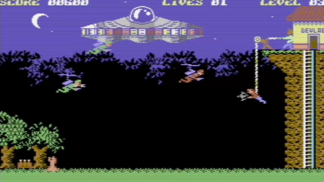 C64 CRT FILTER FULLSCREEN AmiRun and the Alien Beersuckers By JustEpyx TSA COMMODORE 64 INDIERETRONE
