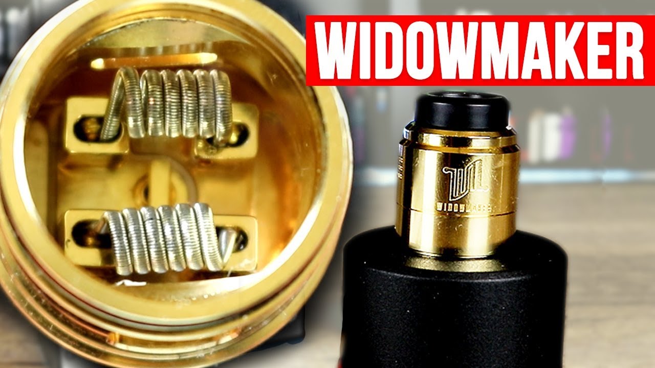 BEST DUAL COIL RDA? The Vandy Vape Widowmaker! ✌️🚭