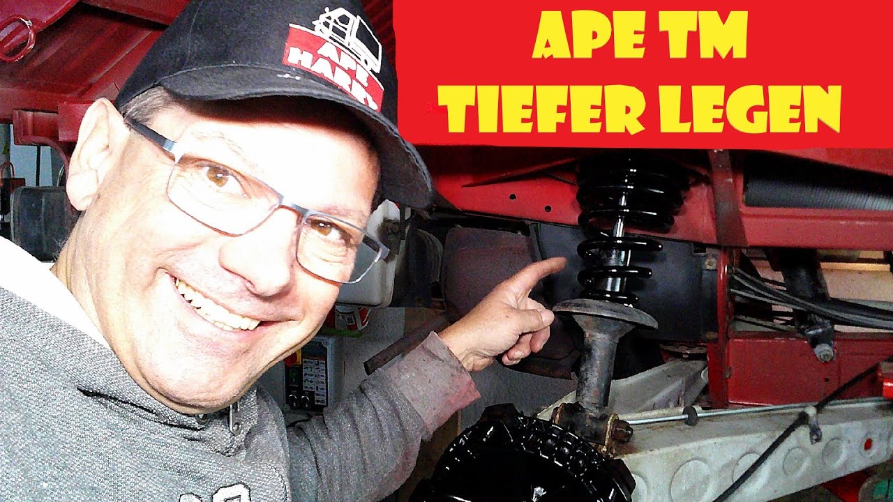 Ape TM Tieferlegung @ApeHarry @italobee
