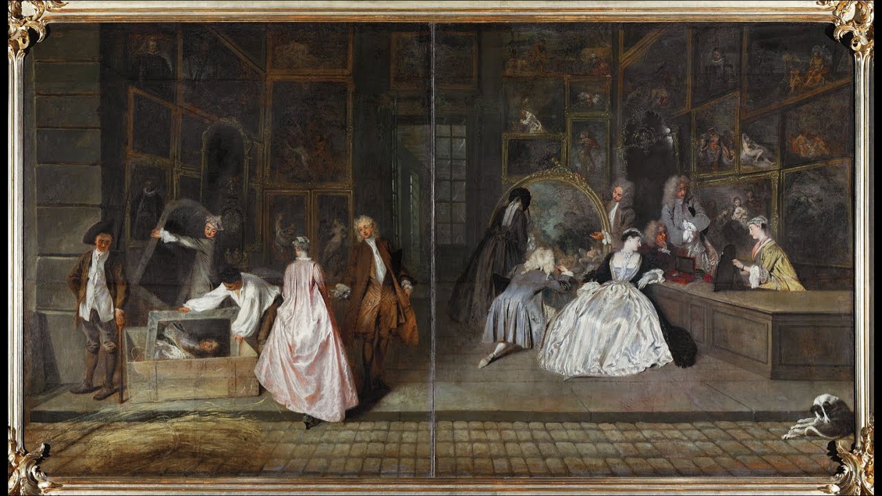 L'Enseigne de Gersaint, Watteau