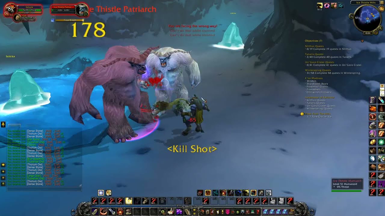 WOW Cata Quest 'Fresh From The Hills - 28632' Horde on a PS