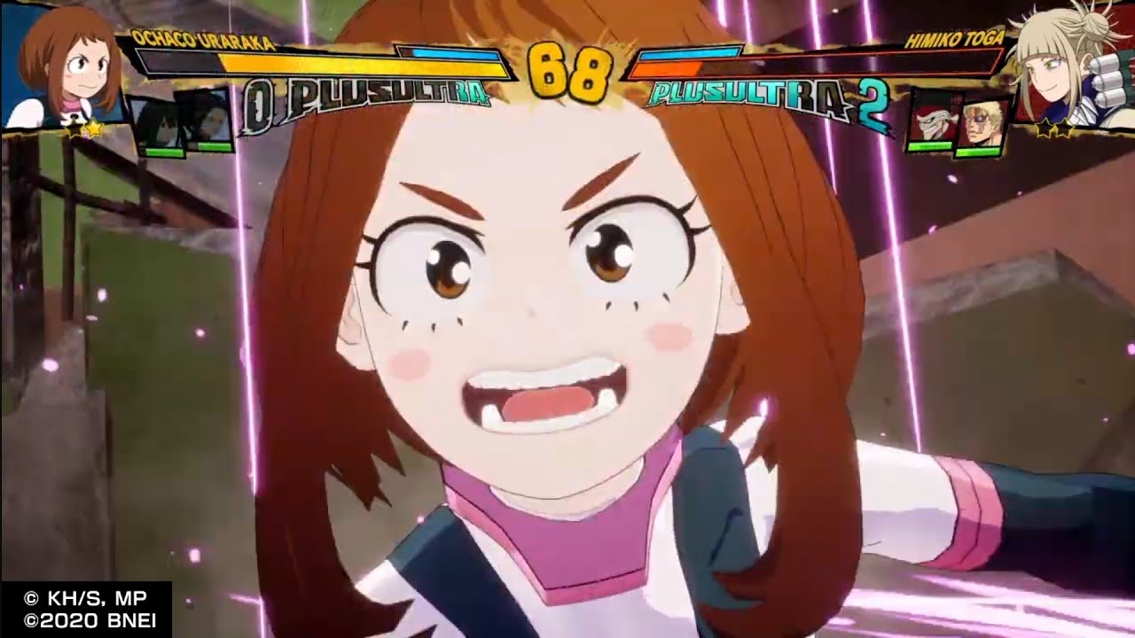 My Hero One's Justice 2 PS4: Ochaco Uraraka VS Himiko Toga Gameplay
