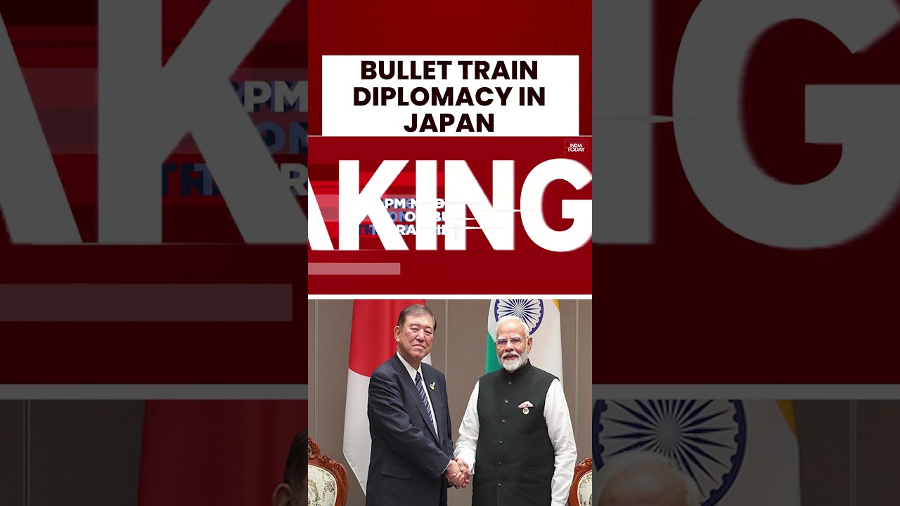 PM Modi & Ishiba's Bullet Train Ride: India, Japan Deepen Strategic Ties | India Today