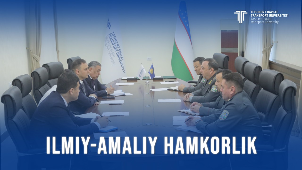 Harbiy xavfsizlik va mudofaa universiteti bilan hamkorlik memorandumi imzolandi