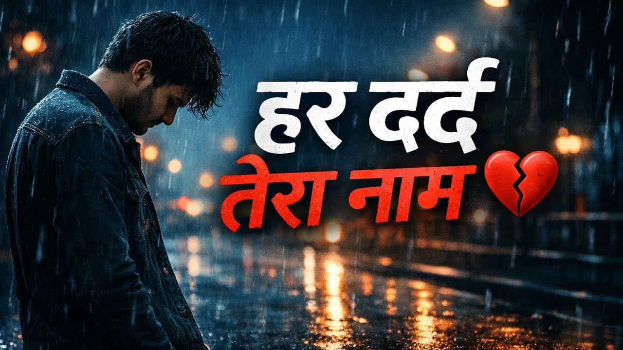 हर दर्द तेरा नाम 💔 | Heart Touching Sad Song | Emotional Hindi Song 2026