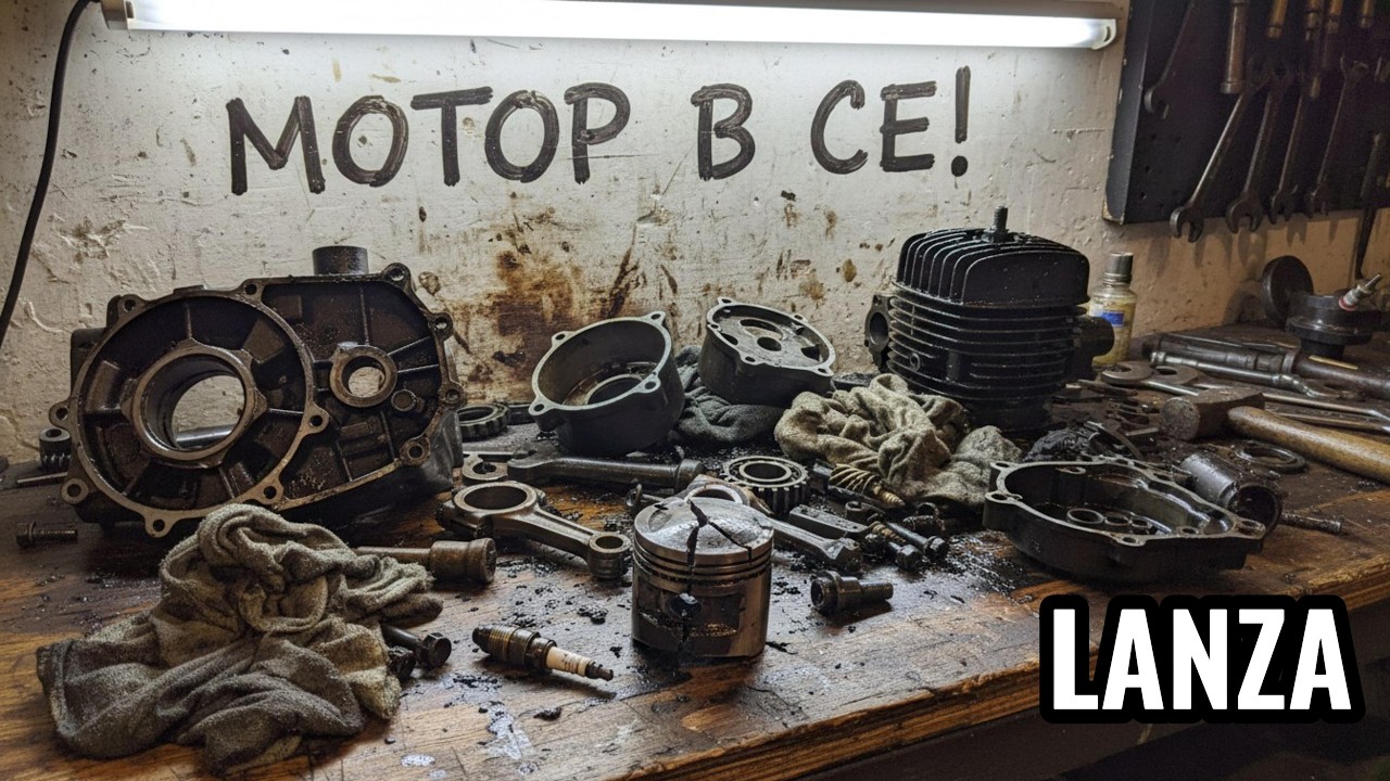 РЕМОНТ ДВИГАТЕЛЯ LANZA 1 часть
